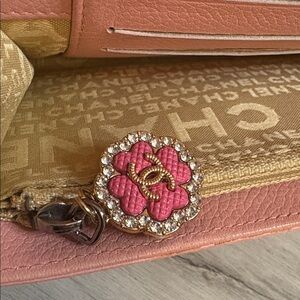 CHANEL‎ Blush Pink Leather Wallet